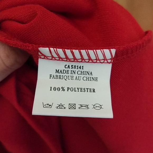 NWT Onze Shop Red Fit & Flare Dress, XS - Picture 4 of 4